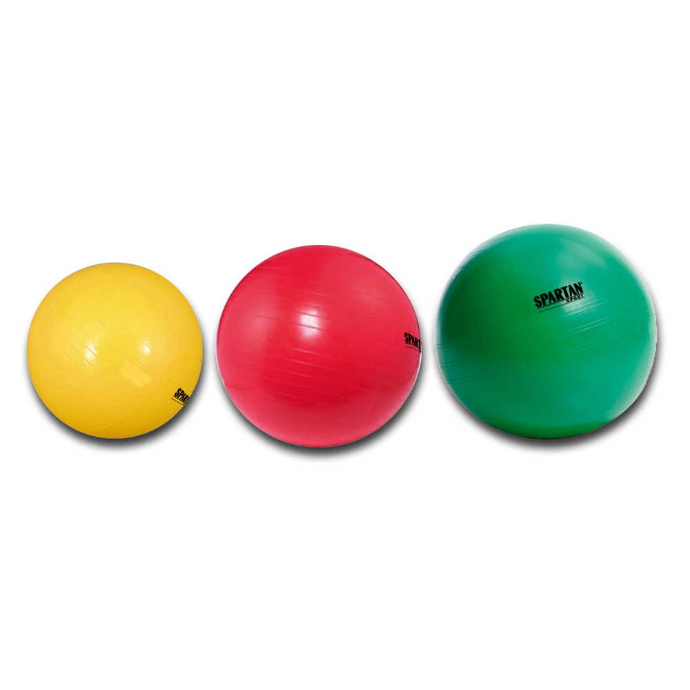 Gymnastický míč 65 cm zelený pro postavu 165-178 cm